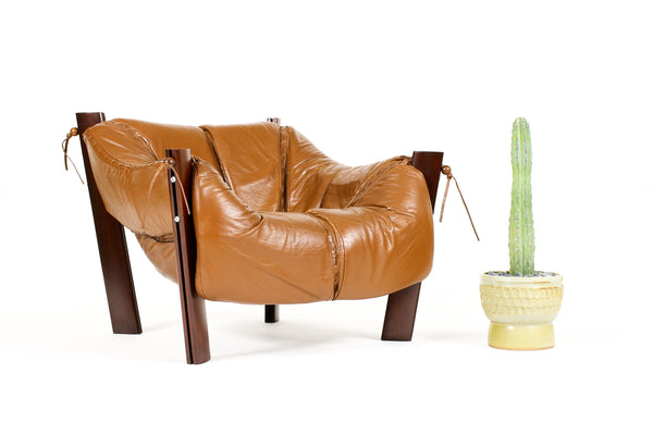 2155 — Mid Century Brazilian Modernist Lounge Chair — Percival
