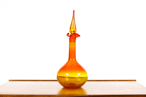 【希少】Vintage Blenko Art Glass アメリカビンテージ Mid_Century_Danish_Modern_Blen