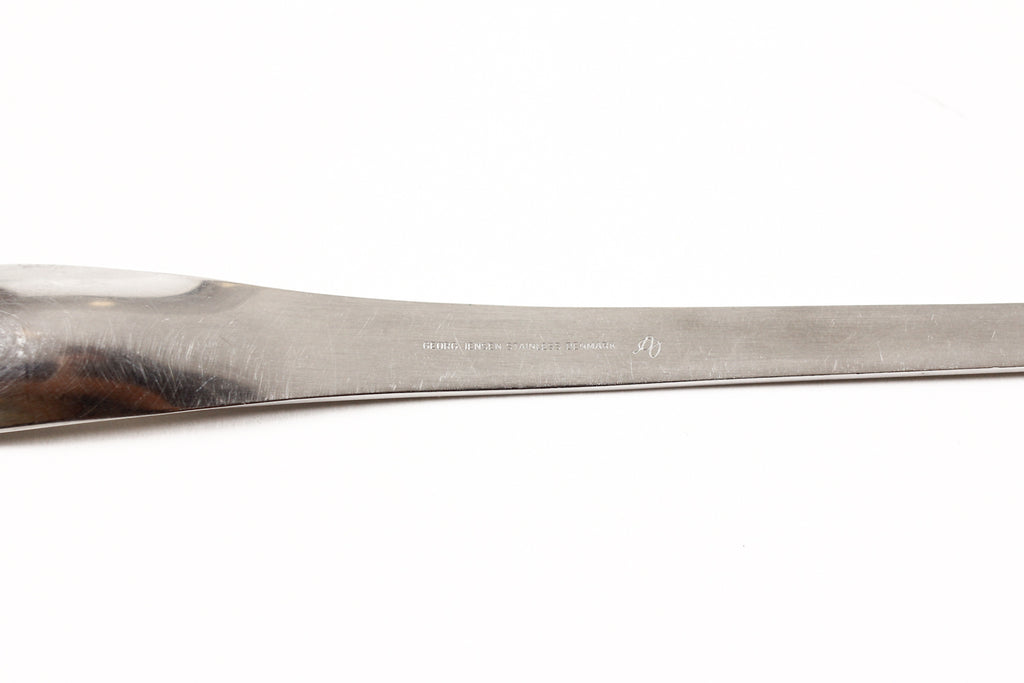 #2022 — Vintage Danish Modern / Mid Century Arne Jacobsen Flatware — Georg Jensen — Teaspoon