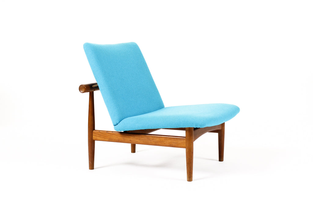 #2096 – Danish Modern / Mid Century Teak ‘Japan’ Lounge Chairs – Finn Juhl for France + Son — Pair — Restoration Included