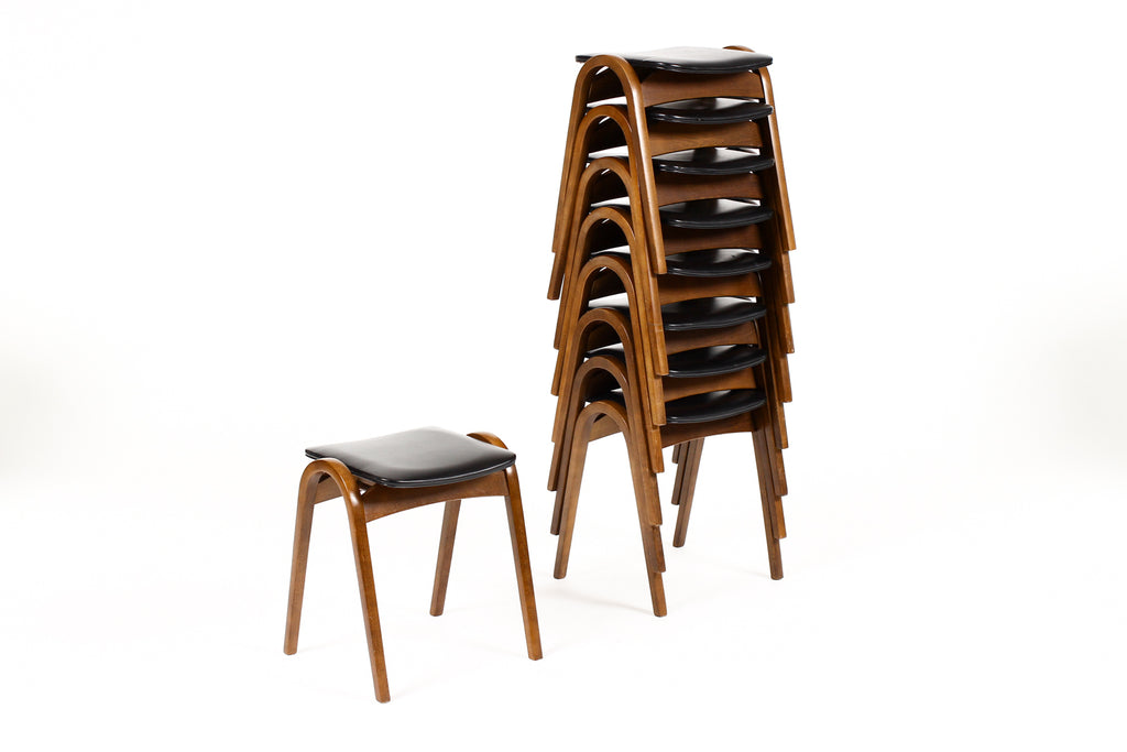 Vintage hot sale bentwood stool