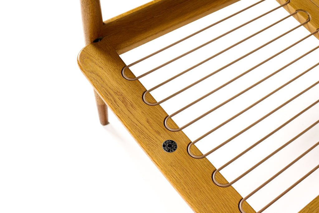#2002 — Danish Modern / Mid Century Oak FD-146 Easy Chair — Peter Hvidt + Orla Mølgaard-Nielsen