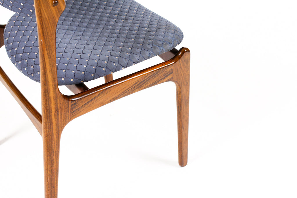 #2083 — Danish Modern / Mid Century Rosewood Dining Chairs - Erik Buch for OD Mobler - Set of 4 — Restoration included