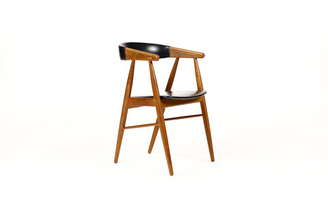 #1739 – Danish Modern / Mid Century Teak Dining Chairs – Aksel Bender Madsen – Set of 6 – Restoration / Upholstery Included