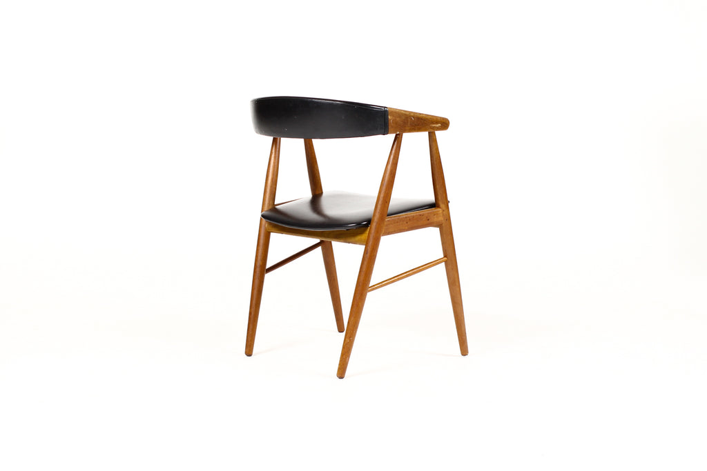 #1739 – Danish Modern / Mid Century Teak Dining Chairs – Aksel Bender Madsen – Set of 6 – Restoration / Upholstery Included