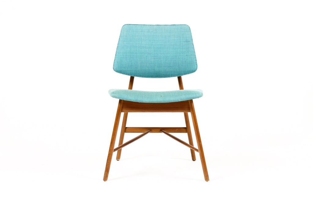 #2084 – Danish Modern / Mid Century Teak Dining Chairs – Louis Van Teeffelen for Webe – Set of 6 – Restoration Included