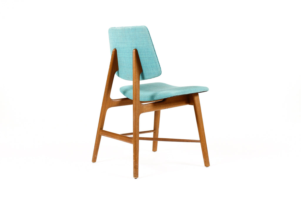 #2084 – Danish Modern / Mid Century Teak Dining Chairs – Louis Van Teeffelen for Webe – Set of 6 – Restoration Included