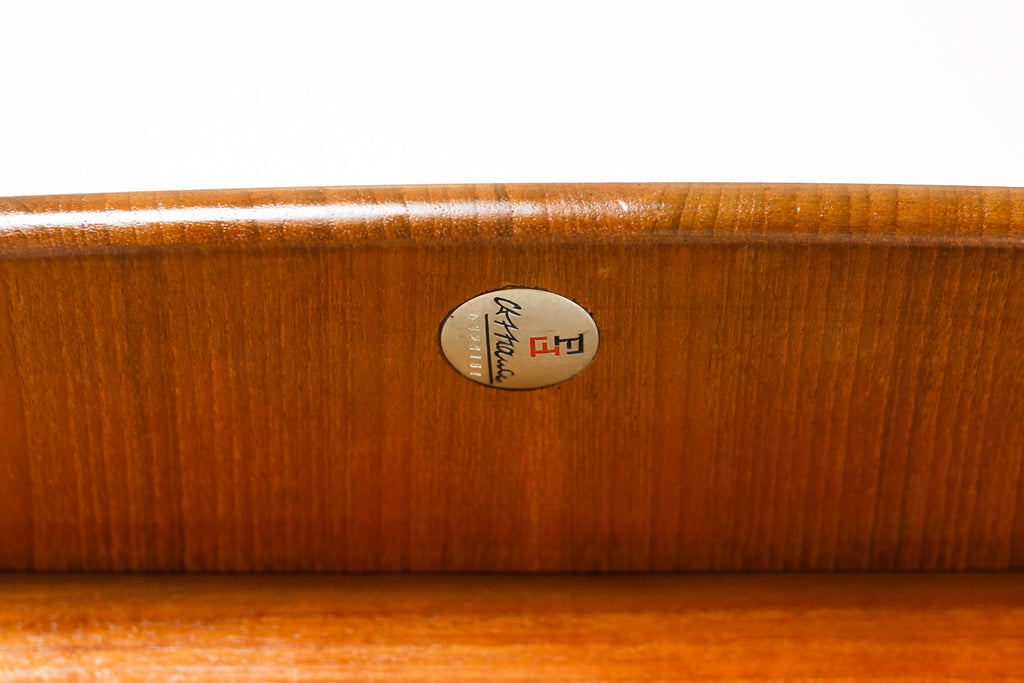 #1881 — Danish Modern / Mid Century Vintage Teak Side Table — Tove + Edvard Kindt-Larsen — France + Daverkosen