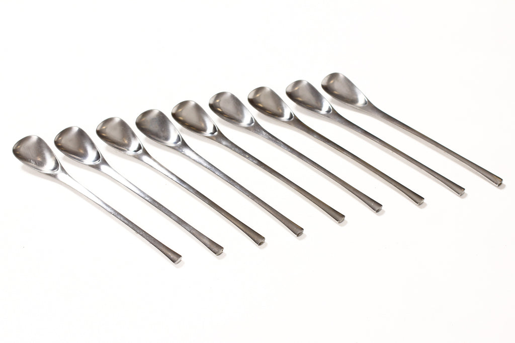 #1861 — Vintage Danish Modern / Mid Century Dansk Odin Flatware by Jens Quistgaard — Germany — Iced Tea Spoon